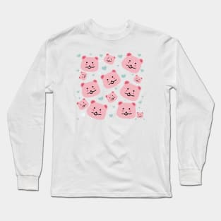 Pink bears Long Sleeve T-Shirt